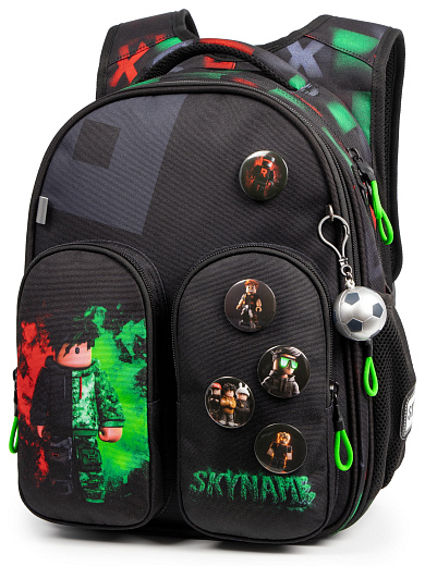 Рюкзак SkyName R9-4 + брелок мячик + значки