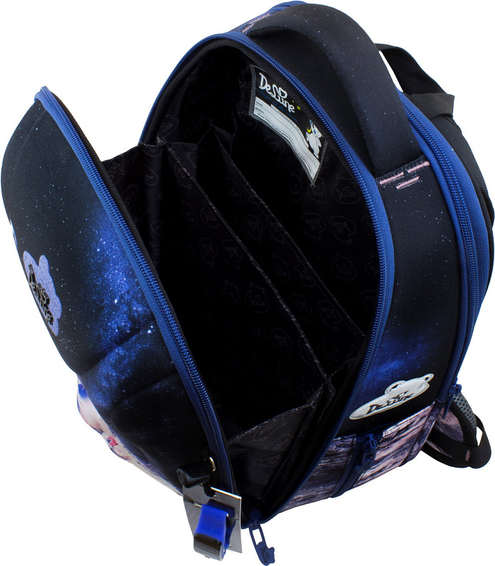 Ранец DeLune Full-set 7mini-019 + мешок + жесткий пенал + спортивная сумка + фартук для труда + часы