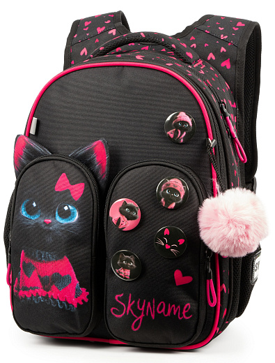 Рюкзак SkyName R9-15 + брелок мишка + значки