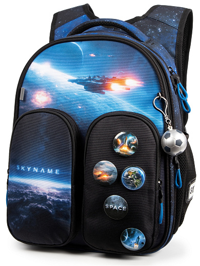 Рюкзак SkyName R9-9 + брелок мячик + значки