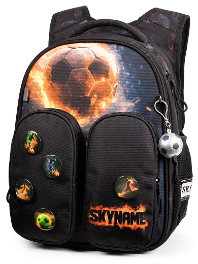 Рюкзак SkyName R9-8 + брелок мячик + значки