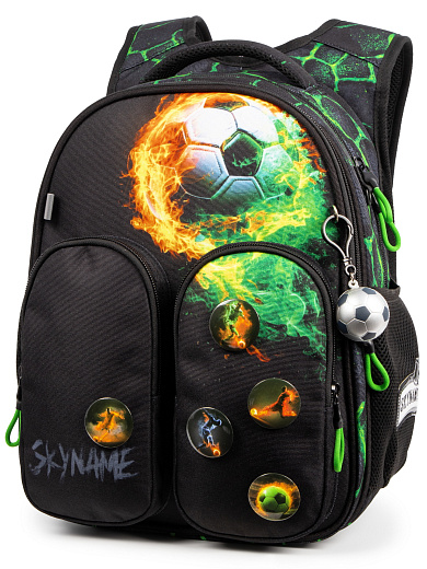 Рюкзак SkyName R9-7 + брелок мячик + значки