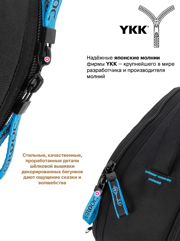 Рюкзак GROOC 14-053 + мешок + сумка-пенал