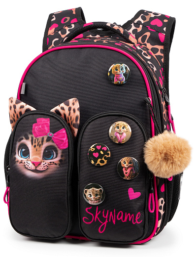 Рюкзак SkyName R9-14 + брелок мишка + значки